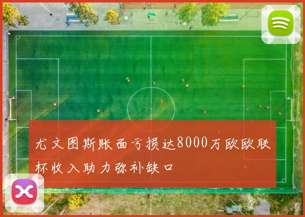 尤文图斯账面亏损达8000万欧欧联杯收入助力弥补缺口